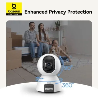 Baseus Security P1 Indoor Camera 3K White